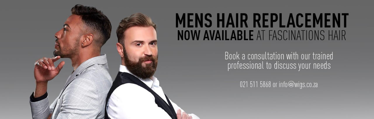 Same day Mens Hair Replacement by Wigs.co.za